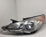 Driver Headlight VIN B 8th Digit Turbo Halogen Fits 11-14 SONATA 1022563... - $145.53