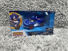 NKOK Blue Sonic The Hedgehog All Stars Racing Transformed Pull Back Racer - £9.64 GBP