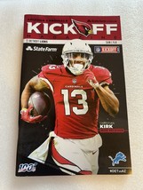 Kyler Murray 1st Ever NFL Game 9/8/2019 Kickoff Magazine Program AZ Card... - $367.38 MXN