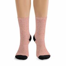 Snow Little Dots Coral Pink III DTG Socks - £18.57 GBP