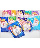 McDonald&#39;s 1998 Ty Beanie Babies-Set Of 10 Out Of 12 W/Bonus Substitutions  - £22.29 GBP