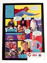 1993 Collectors Edge Football Card John Elway Broncos Magazine Cut Print Ad - £7.91 GBP