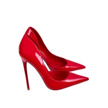 European and American Foreign Trade Bright Red Patent Leather Pointed Sexy Godde - £58.28 GBP