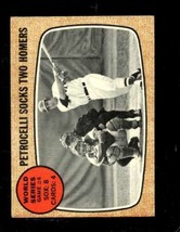 1968 Topps #156 World Series Game 6 Rico Petrocelli Vg Red Sox *X90141 - $3.92