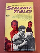 1959 SEPARATE TABLES Terence Rattigan 1st Printing Signet Paperback FN+ Movie - £7.44 GBP