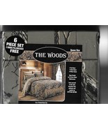 Camouflage 6 pc Queen Sheets and Pillowcase Set Camo Microfiber - $36.92