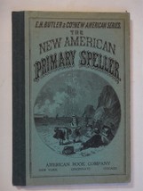 1872 Antique Victorian New American Primary Speller Textbook Amazing Unused - £98.65 GBP