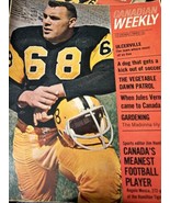 Canadian Magazine 1964 CFL Football ANGELO MOSCA Cover Article Hamilton ... - €13,08 EUR