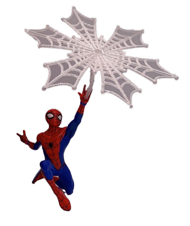 Primary image for Hallmark Keepsake Ornament 2023, Marvel Spider-Man Spidey Spins a Snowflake