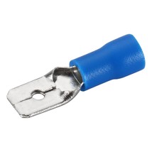 Baomain 1/4&quot; Male Quick Disconnects Vinyl Insulated Spade Wire Connector... - £23.11 GBP