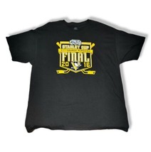 NHL Pittsburgh Penguins Stanley Cup Champions Adult 2XL XXL Black T-shirt  - £12.55 GBP