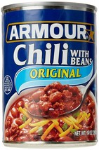 Armour  Chili With Beans, 14 oz. (4 Cans Included) - £9.48 GBP