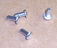 1966-1967 Corvette Rivet Auxiliary Grille Mount Bracket 4 Pieces - $14.80