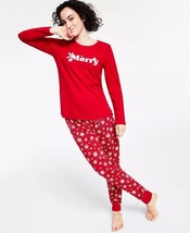 Family Pajamas Matching Women&#39;s Merry Snowflake Mix It Family Pajama Set - £19.12 GBP