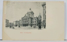 Suisse Bern Bundespalast Palace c1899 Postcard G12 - $8.99