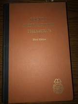 Vintage 1962 Roget&#39;s International Thesaurus Third Edition Thomas Y. Cro... - £14.37 GBP