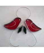 Stained Glass Love Birds Suncatcher - £9.59 GBP