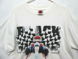 VTG Lucky Strike Racing Formula 1 Black White Cotton Shirt Sz XL Officia... - £94.57 GBP