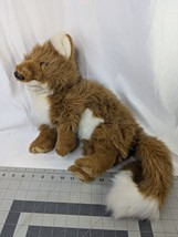 Folkmanis Folktails Fox Plush Hand Puppet 14 Inch Tall Stuffed Animal Toy - $26.95