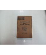 Caterpillar D398 Marine Engine Parts Book Manual 67B1 TO 67B919 STAINED ... - €34,25 EUR