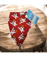Frosty the Snowman Frosty Red Dog Bandana S Small Holiday Christmas NEW - $121.69 MXN