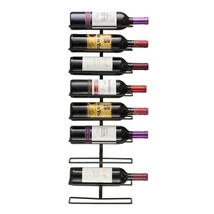Sorbus Wine Rack Bar Organizer Kitchen Wall Mount Holder (Holds 9 Bottles) - £38.36 GBP