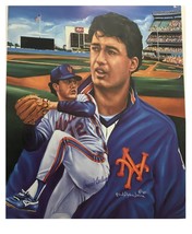 NY Mets Player Poster Portrait - £4.28 GBP
