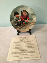 Vtg Chinese Chess Collector Plate Kee Fung Ng Artists Of The World W/Cer... - $34.99