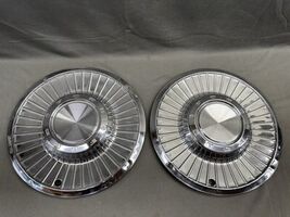 1958 Ford Thunderbird Fairlane Hub Caps Hubcap Wheel Covers Galaxie Ranc... - $68.48
