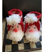 Handmade Knitted Baby Booties  - $56.34 CAD