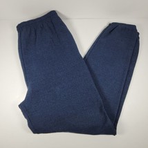Wilson Men&#39;s Sweatpants 3XL Heavy Weight  Blue Pockets Draw String EUC - $19.96