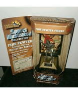 Sports Illustrated Champions San Francisco 49ers Joe Montana Pewter Figu... - $40.93 CAD