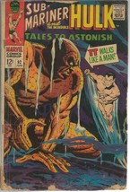 Tales to Astonish #92 ORIGINAL Vintage 1967 Marvel Comics Hulk Sub Mariner - £23.21 GBP