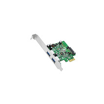 SIIG, INC. JU-P20612-S1 DUAL PROFILE PCIE ADAPTER WITH 2 USB 3.0 PORTS - $71.75
