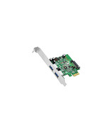 SIIG, INC. JU-P20612-S1 DUAL PROFILE PCIE ADAPTER WITH 2 USB 3.0 PORTS - £56.30 GBP
