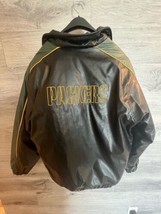Green Bay Packers NFL Football Varsity Sports Bomber Jacket Youth XL 18/20 - £35.54 GBP