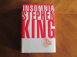 INSOMNIA Stephen King 1st Edition / 1st Printing 1994 Stickers Dustjacke... - $285.31 MXN