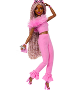 Deluxe Style Doll #4 in core Outfit, Pink and Brown Braids, Soft Pink To... - €26,17 EUR
