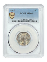 1910 5C PCGS MS66 - $1,782.38