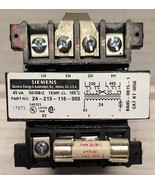 SIEMENS 24-213-116-003 45 VA 50/60HZ  NEW OLD STOCK  FREE SHIPPING - €59,92 EUR