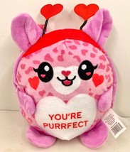 The Toy Network 2 in 1 You&#39;re Purrfect Flip Valentine Plush Toy - 6&quot; - £13.25 GBP