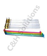 C&amp;H Solutions Color Acrylic Mahjong Pushers 18&#39;&#39; - Set of 4 and Clear Ac... - $730.47 MXN