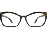 Zac Posen Eyeglasses Frames Ludmilla TO Brown Tortoise Gold Cat Eye 53-1... - $65.09
