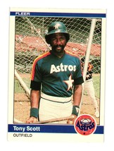 1984 Fleer #241 Tony Scott Houston Astros - £4.62 GBP