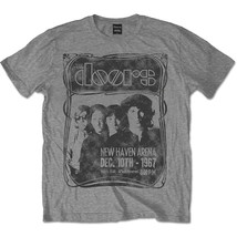 The Doors Jim Morrison Live in Concert 1967 Official Tee T-Shirt Mens Unisex - £25.07 GBP