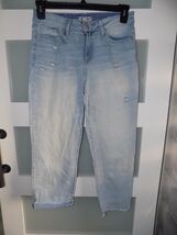 Rewash Vintage Reunion High Rise Distressed Lightwash Jeans Size 7/28 Ju... - $25.00