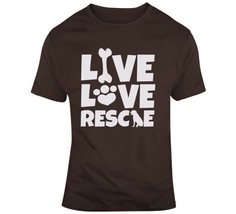 Live Love Rescue T Shirt - £21.35 GBP