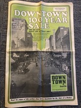 1969 Seattle Shopping News 100 Year Sale Advertisement Paper Collectible - $171.48 MXN