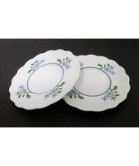 Blossom Pattern Dansk Fransk Collection Made in Japan Scalloped Two Saucers - £10.02 GBP