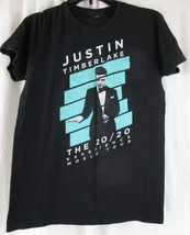 Justin Timberlake 20/20 Experience World Tour Black T-shirt Men&#39;s Size M... - $9.00